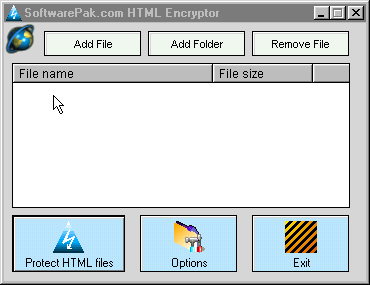 screenshot html encryptor