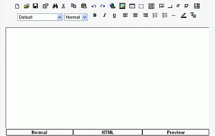 web page editor html